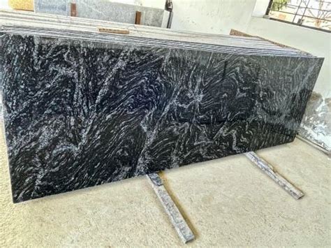 Black Marquina Granite Slabs For Countertops Thickness Mm At Rs