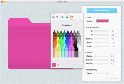 Manage Icons Of Os X Folders With Folder Color Review