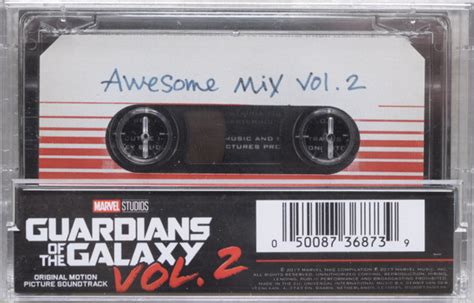 Guardians Of The Galaxy Vol 2 Awesome Mix Vol 2 2017 Cassette Discogs
