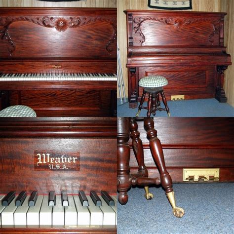Antique Weaver Organ And Piano Co Upright Grand Instappraisal