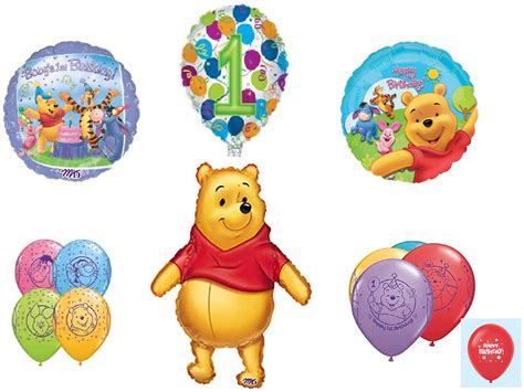 Balloons Home And Garden Winnie The Pooh Piglet And Friends 1st Birthday
