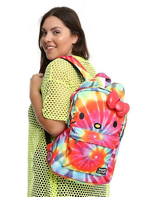 Loungefly Sanrio Hello Kitty Tie Dye Backpack Tie Dye Backpacks
