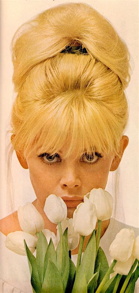 Britt Ekland Bouffant 60s Do Theres Something About A Blonde