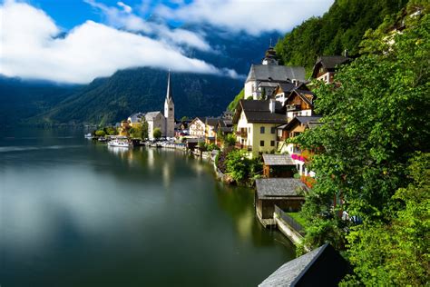 Man Made Hallstatt 4k Ultra Hd Wallpaper