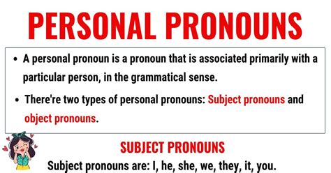 Personal Pronouns Meaning