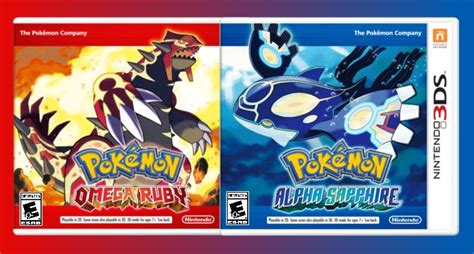 Pokemon Omega Ruby And Alpha Sapphire Box Art With An E10 Rating