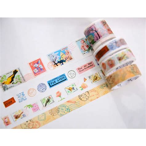 The Vintage Journey Tape Decorative Adhesive Washi Masking Tape Diary