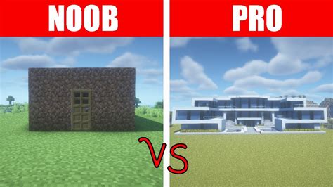Noob Vs Pro Funny Minecraft Youtube