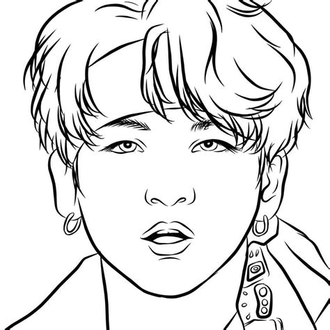 Bts Kpop Coloring Pages Bts Kpop Coloring Pages Coloring Pages Porn