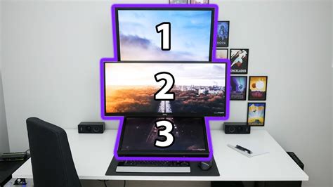 A Better Stacked Dual Monitor Setup Top Or Bottom Dual