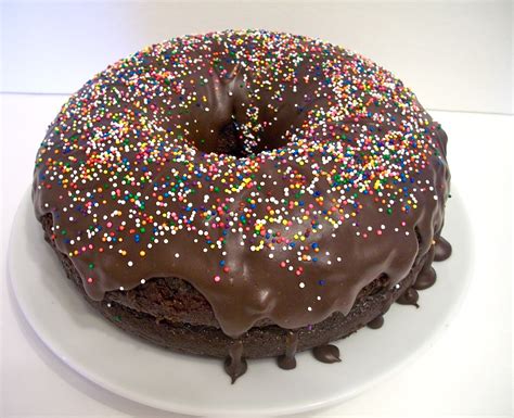 Brooke Bakes Chocolate Donut Cake