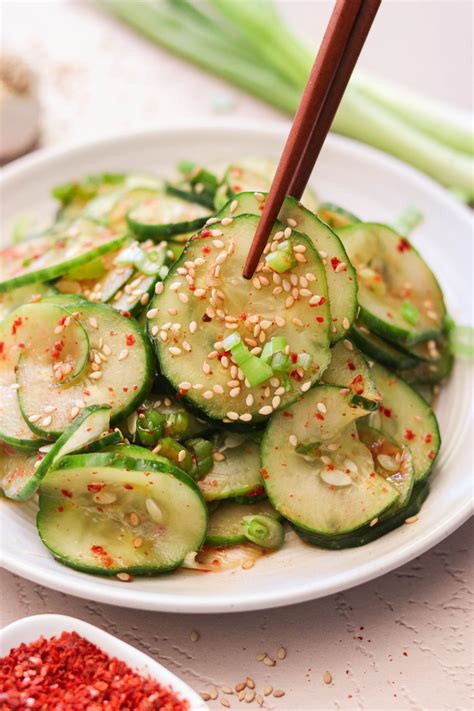 Easy Korean Cucumber Salad Oi Muchim What Great Grandma Ate