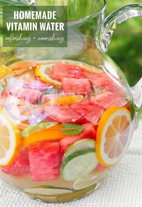 Refreshing Nourishing Fruit And Herb Infused Water Great For