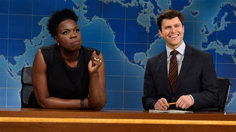Watch Saturday Night Live Highlight Weekend Update Leslie Jones On Following Your Dreams Nbc Com