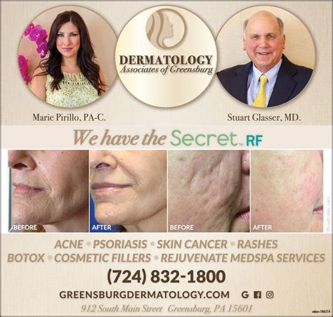 Saturday July 31 2021 Ad Dermatology Associates Of Greensburg