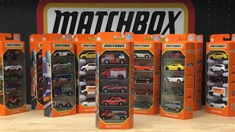 Matchbox 2021 5 Pack Mbx Fire Rescue Unboxing Youtube