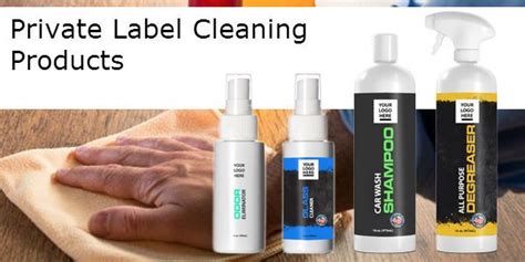 Private Label Cleaning Products Promothink Cleaning Logo Private