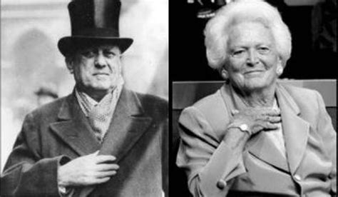 The Uncanny Resemblance Of Barbara Bush To Aleister Crowley Winter Watch