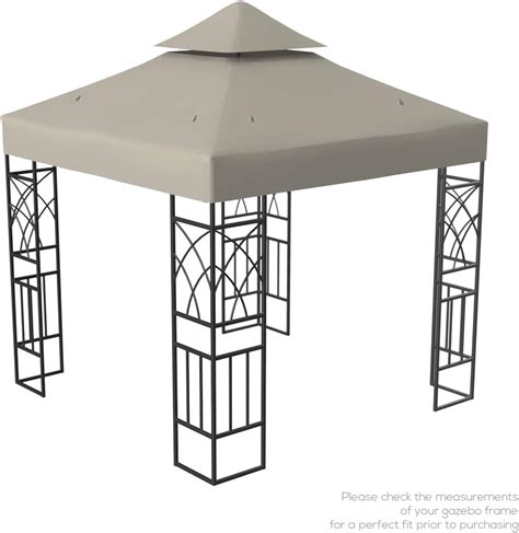 Kenley Waterproof Roof Replacement Gazebo Canopy 3 M X 3 M Gazebo