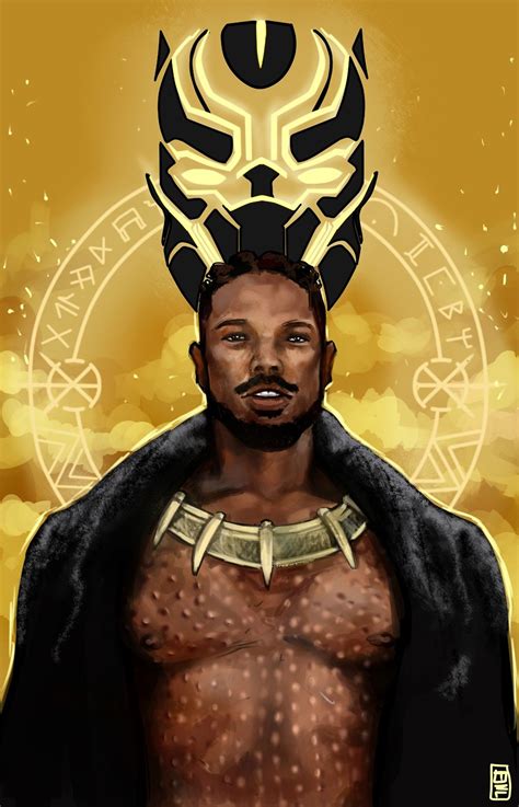 Erik Steven Killmonger Marvel Vs Dc Black Panther Marvel Comics