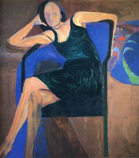Seated Woman Richard Diebenkorn Richard Diebenkorn Abstract