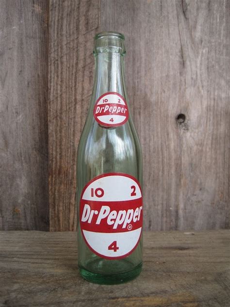 Vintage Dr Pepper Bottle By Pamsantiques On Etsy