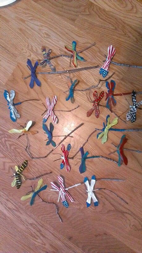 Dragonflys Made From Maple Seeds Girl Scout Swap Girl Scouts
