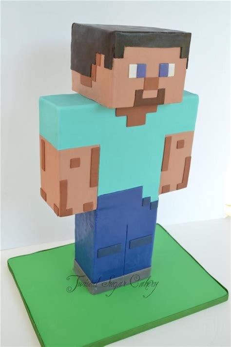 Minecraft Steve Cake Ideas