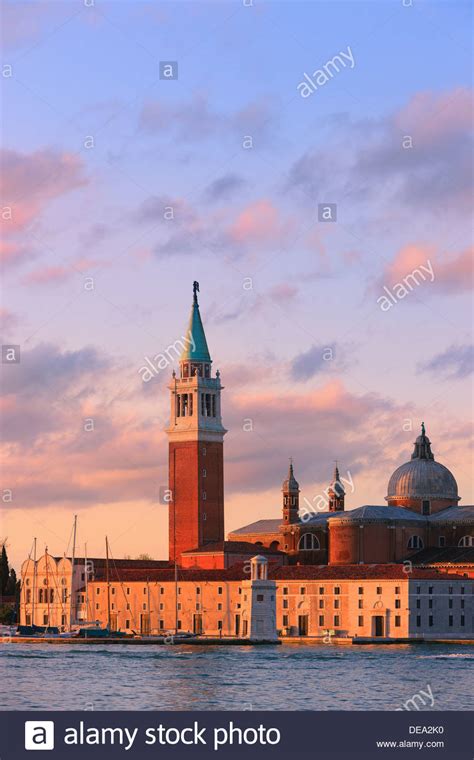 Sunrise In Venice With The View From San Marco Square Towards San