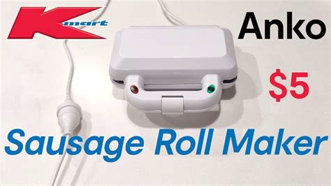 Testing The Kmart Anko 5 Sausage Roll Maker Part 1 Unboxing P