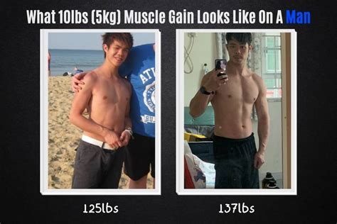 Is Gaining 10lbs Of Muscle A Lot Before And After Pics