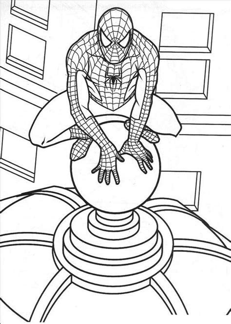Keren Abis 54 Sketsa Gambar Spider Man