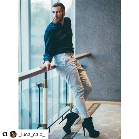 Men Wear Heels Too On Instagram A Man With Style High Heels Fashion