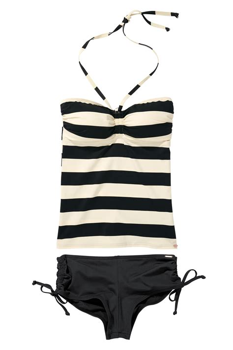 Buy Black Stripe Essential Swimwear Tankini From The Next Uk Online