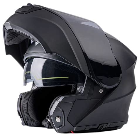 Buy Modular Flip Up Motorcycle Helmet Dotece Approved Dual Visor Flip