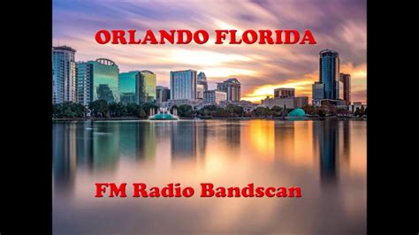 Orlando Florida Fm Broadcast Band Radio Scan Youtube