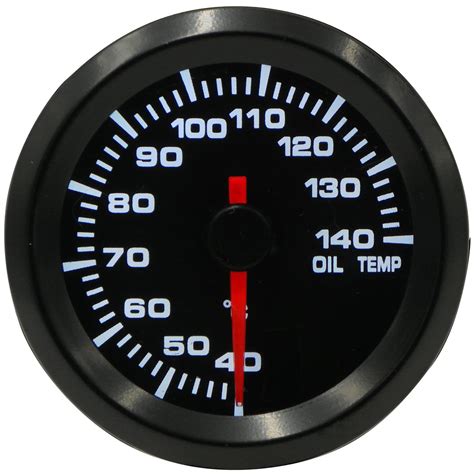 52 Mm7colors Oil Temperature Race Car Gauges China Auto Meter And