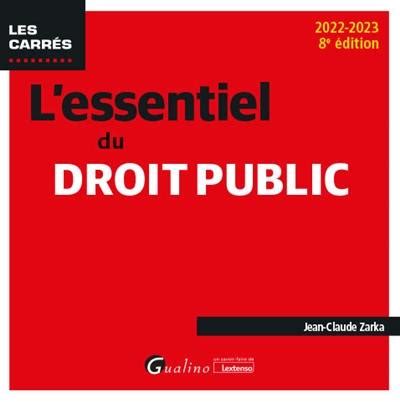 Livre L Essentiel Du Droit Public Le Livre De Jean