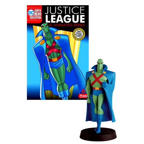 Eaglemoss Justice League The Animated Series Martian Manhunter Statue