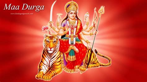 Maa Durga Hd Wallpaper Full Size Download For Desktop And Laptop