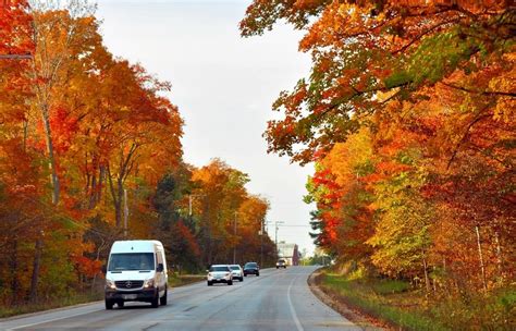 Fall Foliage Lights Up Wisconsins Door County