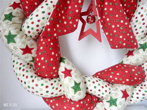 Christmas Braided Wreath A Tutorial Peek A Boo Pages Patterns