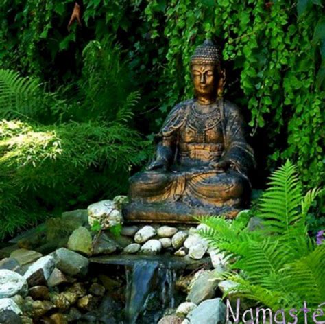 Buddha Meditation Garden Zen Rock Garden Zen Garden Design Japanese