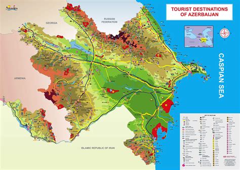 Azerbaijan Maps Printable Maps Of Azerbaijan For Download