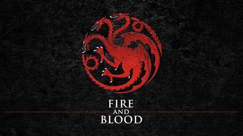 The Game Of Thrones House Of Targaryen Logo Game Of Thrones Sigils