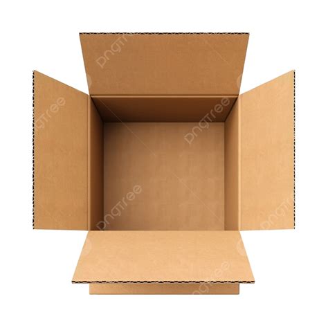 Open Cardboard Box Box Cardboard Paper Png Transparent Image And