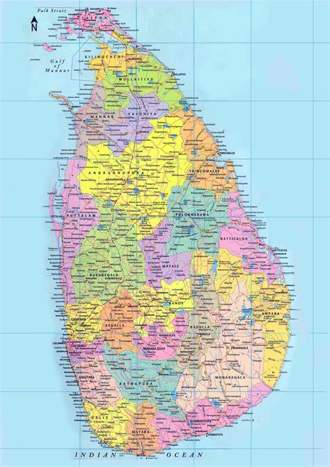 Karten Von Sri Lanka Karten Von Sri Lanka Zum Herunterladen Und Drucken