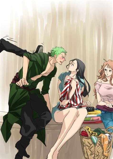 Image One Piece Zoro And Robin One Piece Images One Piece Comic