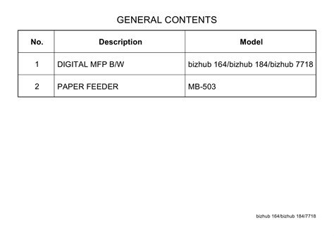 Konica minolta bizhub 164 id & adhar photo copy, xerox,id & adhar photo copy kaise kare photo copy like comments share. Konica-Minolta bizhub 164 184 7718 Parts Manual
