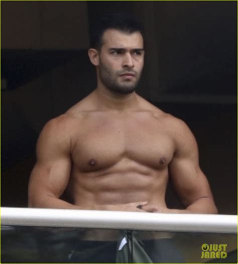 Sam Asghari Looks Ripped In New Shirtless Photos From Gym Session